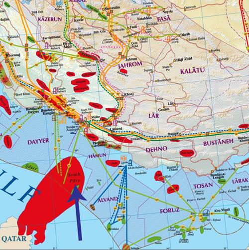 Four drilling rigs are active on ‘South Pars Pressure Boosting Project ...